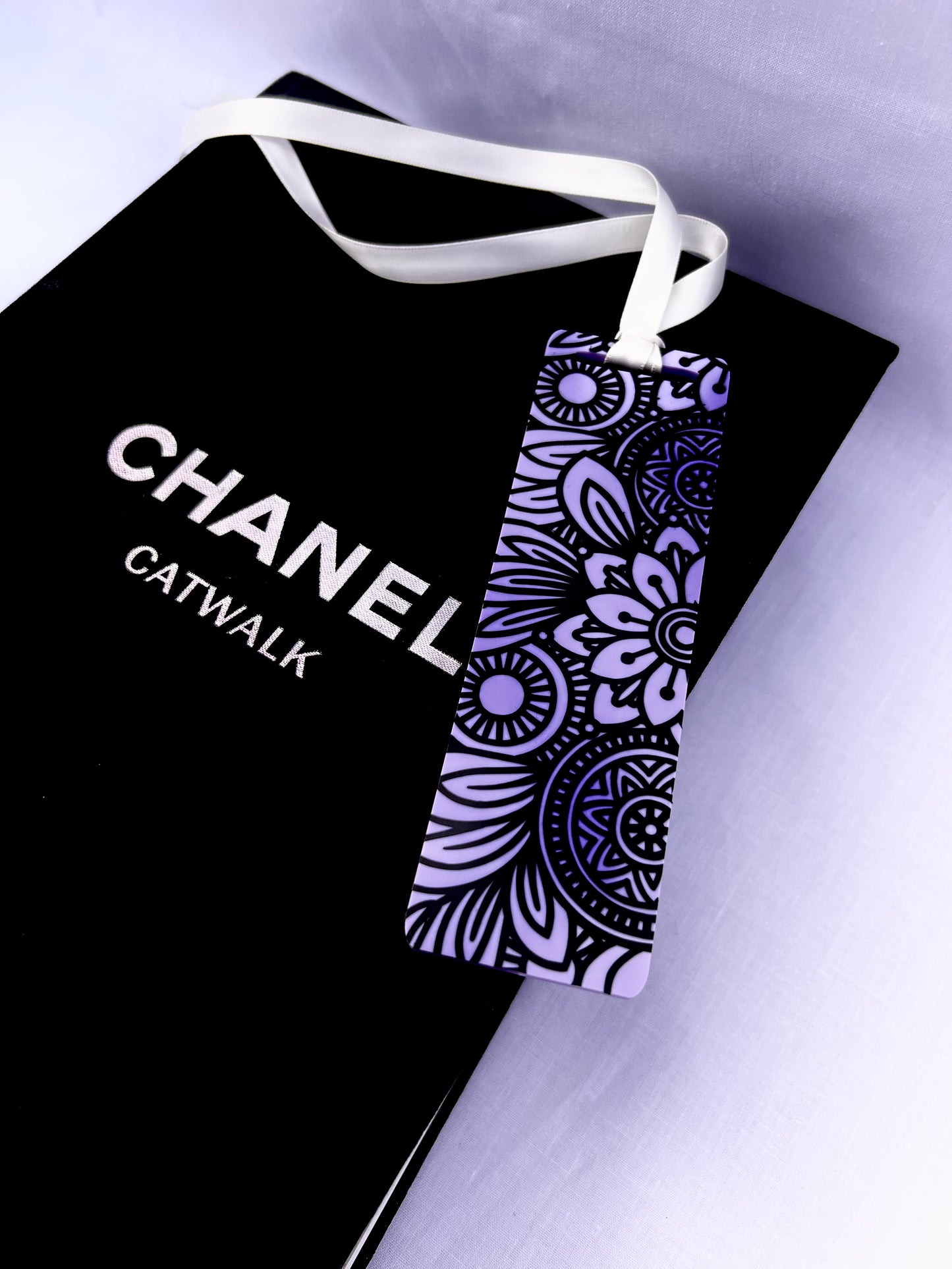 Mandala Acrylic Bookmark