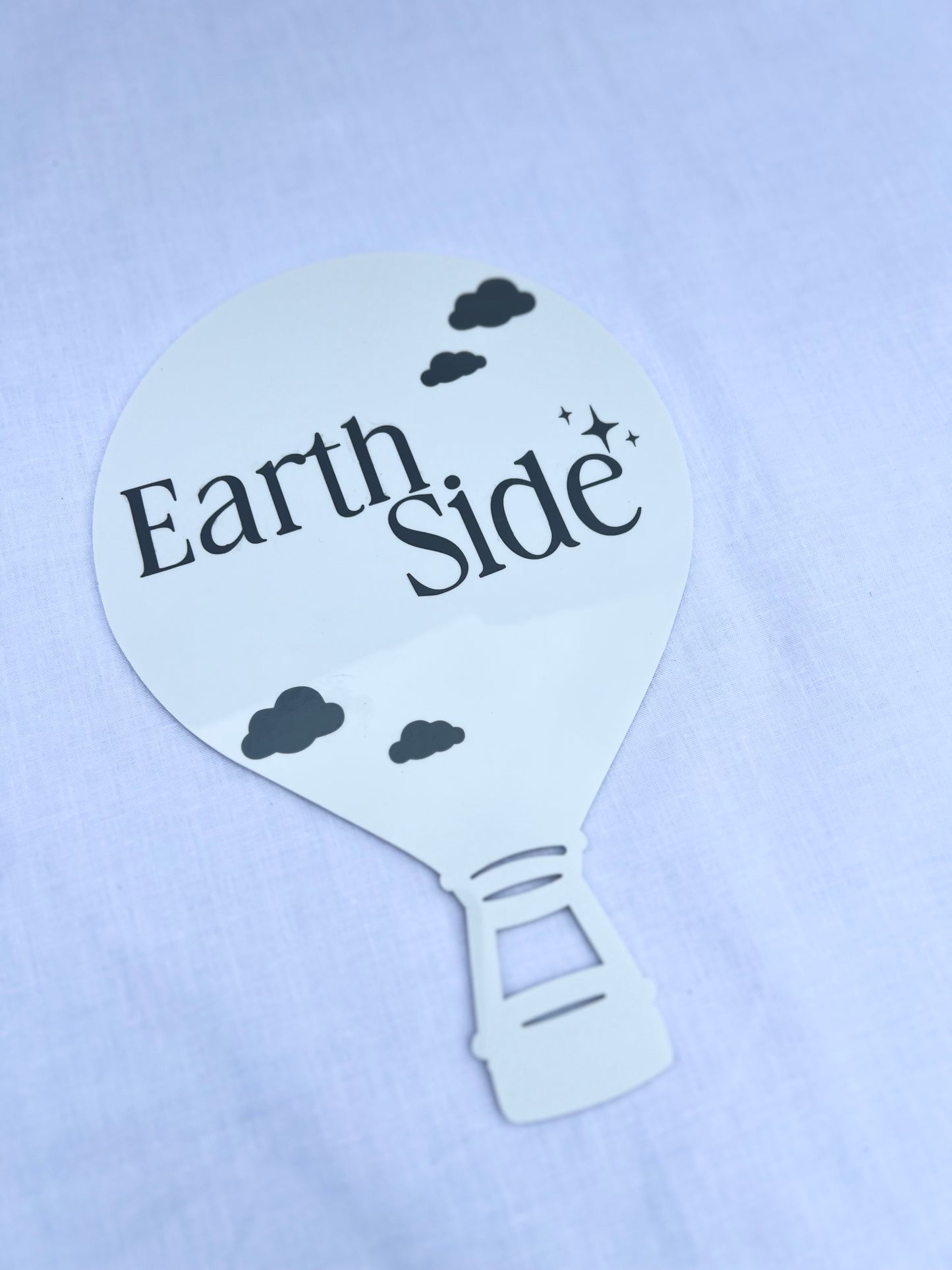 Hot Air Balloon Baby Announcement