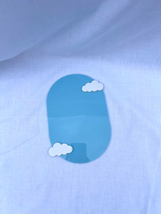 Baby Cloud Announcement Plaque
