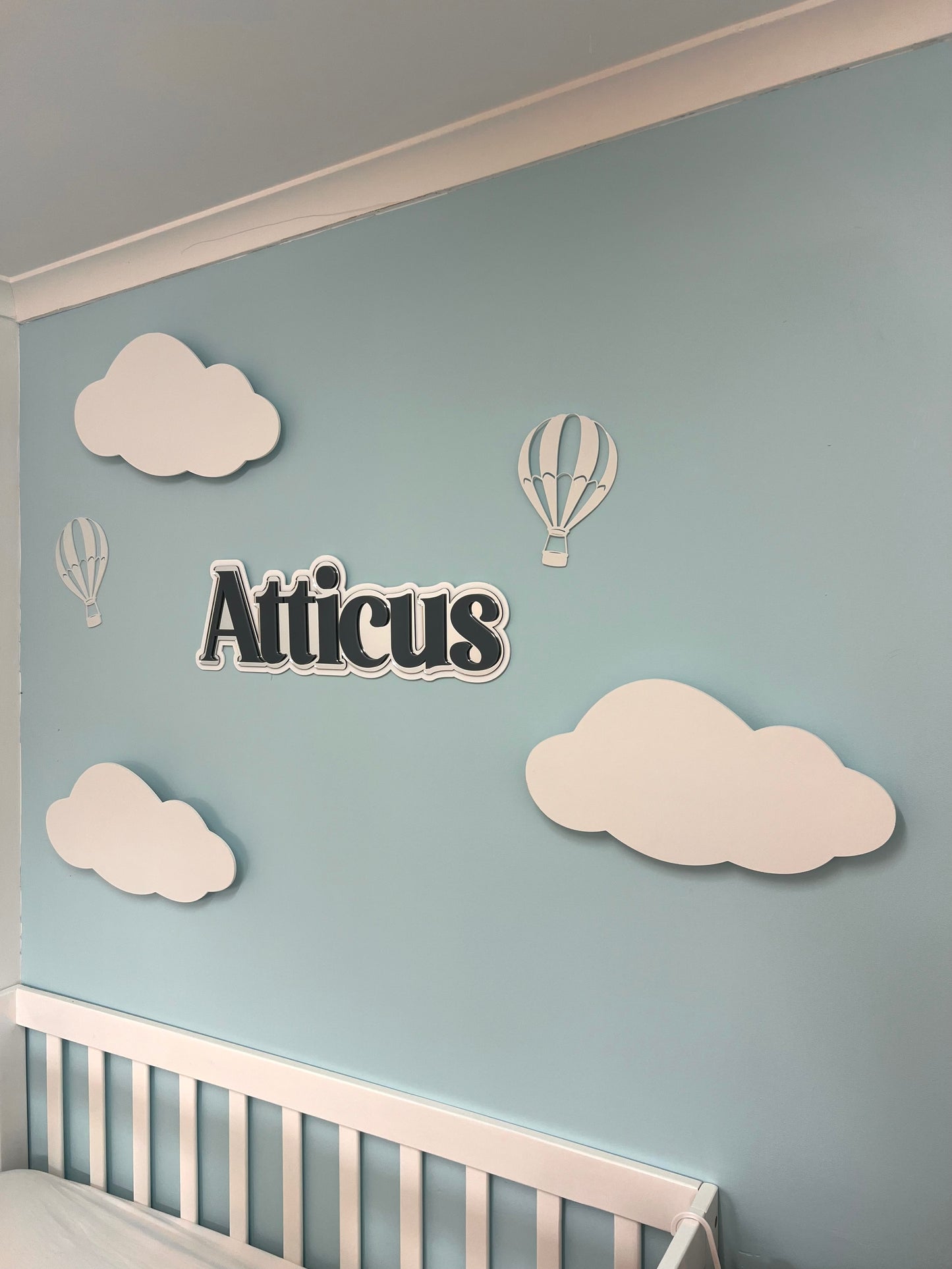 Hot Air Balloon Wall Decor