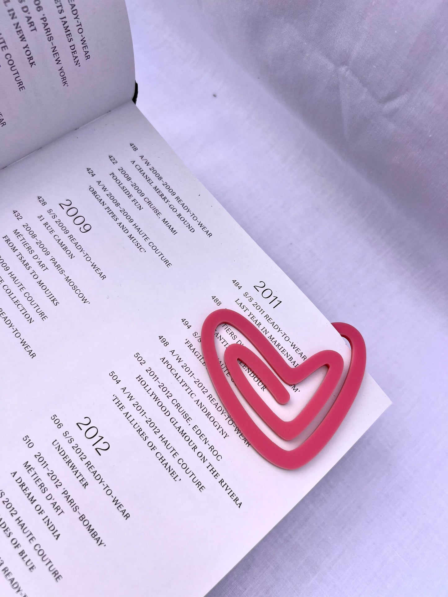 Love Heart Bookmark